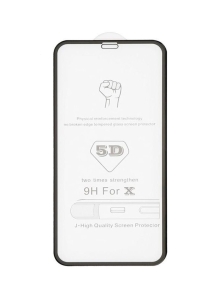 Tvrzené sklo 5D FULL GLUE Xiaomi MI A2 černá - BULK