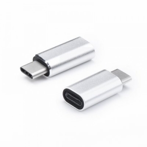 Redukce iPhone Lightning / USB Typ C barva stříbrná