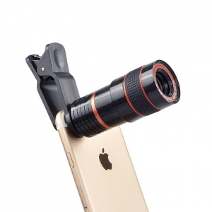 Teleskopický zoom (zoom objektivu x 8) pro mobilní telefon