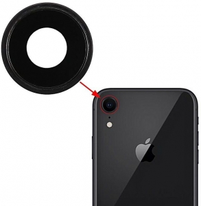 Sklíčko zadní kamery iPhone XR + rámeček black
