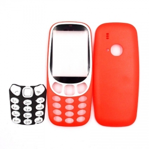 Nokia 3310 (2017) kryt kompletní bez klávesnice barva červená