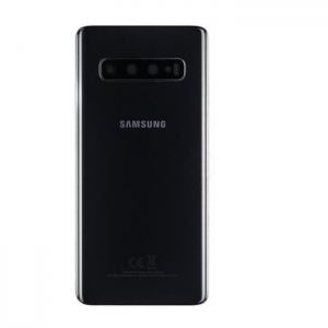 Samsung G973 Galaxy S10 kryt baterie + lepítka + sklíčko kamery black
