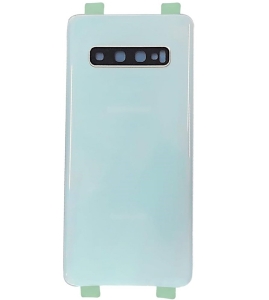 Kryt baterie Samsung G973 Galaxy S10 + sklíčko kamery white