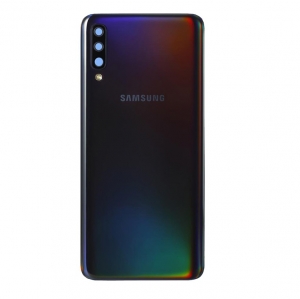 Samsung A705 Galaxy A70 kryt baterie + sklíčko kamery black