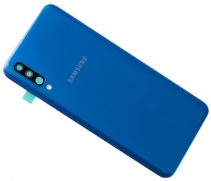 Samsung A505 Galaxy A50 kryt baterie + sklíčko kamery blue