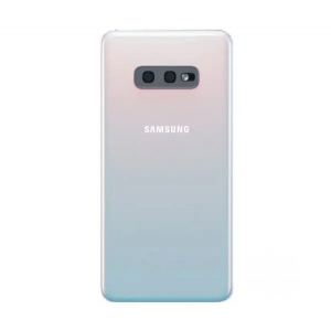 Samsung G970 Galaxy S10e kryt baterie + sklíčko kamery white