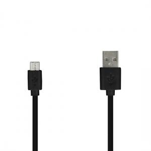 Datový kabel Micro USB, barva černá, 2 metry