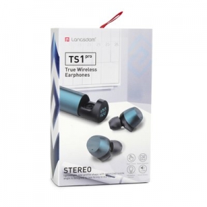 Bluetooth headset TWS TS1 Pro, barva šedá