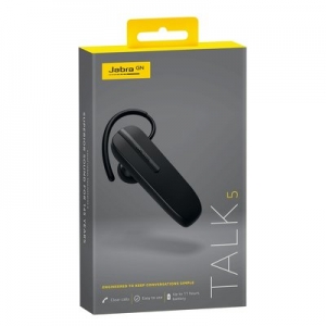 Bluetooth headset JABRA Talk 5 barva černá