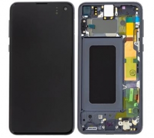 Dotyková deska Samsung G970 Galaxy S10e + LCD black Service Pack - originál