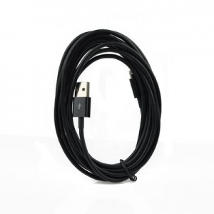 Datový kabel iPhone Lightning, barva černá - 3 metry