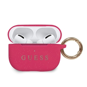 Pouzdro AirPods Pro Guess, barva fialová