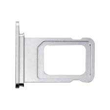 Šuplík SIM iPhone 11  white / silver