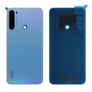 Kryt baterie Xiaomi Redmi NOTE 8 + sklíčko kamery white