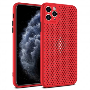 Pouzdro Breath Case iPhone 11 (6,1), barva červená