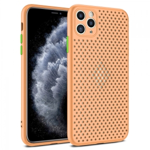 Pouzdro Breath Case iPhone 11 (6,1), barva oranžová