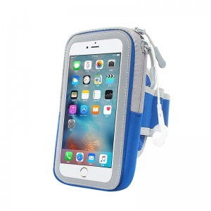 Pouzdro na ruku Full Close Zipper velikost 5.0" - 6" barva modrá