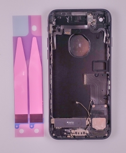 Kryt baterie + střední iPhone 7 (4,7) originál barva black - OSAZENÝ