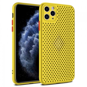 Pouzdro Breath Case iPhone 7, 8, SE 2020 (4,7), barva žlutá