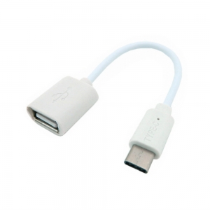 Adaptér USB OTG - Typ C barva bílá