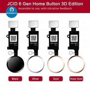 Flex iPhone 7, 7P, 8, 8P, SE2020, SE2022 UNIVERSAL JCID HOME Button black