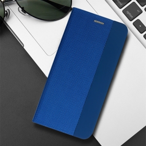 Pouzdro Sensitive Book iPhone 12, 12 Pro, barva modrá