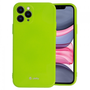 Pouzdro MERCURY Jelly Case iPhone 12, 12 Pro (6,1) limetka