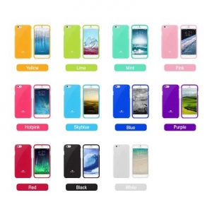 Pouzdro MERCURY Jelly Case iPhone 12, 12 Pro (6,1) růžová