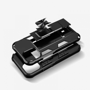 Pouzdro Defender iPhone 12 Pro Max (6,7), barva černá