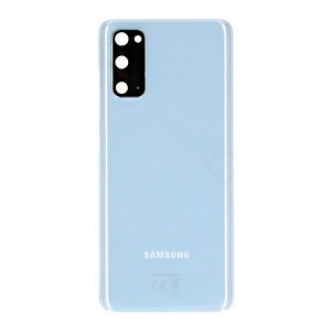Samsung G980 Galaxy S20 kryt baterie + lepítka + sklíčko kamery cloud blue