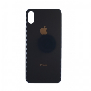 Kryt baterie iPhone X black - Bigger Hole