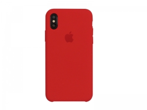 Silicone Case iPhone X, XS red (blistr)