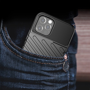 Pouzdro Thunder Case iPhone 12 Pro Max (6,7), barva černá