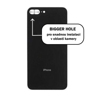 Kryt baterie iPhone 8 PLUS grey - Bigger Hole