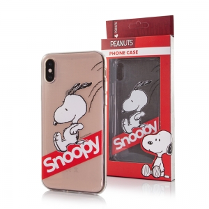 Pouzdro iPhone 12, 12 Pro (6,1) Snoopy, vzor 029