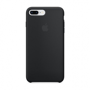Silicone Case iPhone 7 PLUS, 8 PLUS black (blistr)
