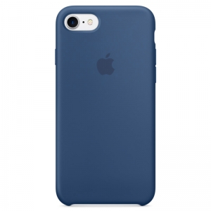 Silicone Case iPhone 7, 8, SE (2020), SE (2022) ocean blue (blistr)