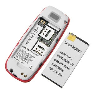 Mini mobilní telefon L8STAR BM10 barva červená