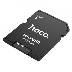 Hoco HB22 adaptér paměťové karty Micro SD - SD (TF), barva černá