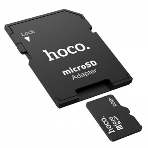 Hoco HB22 adaptér paměťové karty Micro SD - SD (TF), barva černá