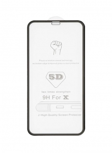 Tvrzené sklo 5D FULL GLUE Samsung A526B Galaxy A52 5G, A52s černá - BULK