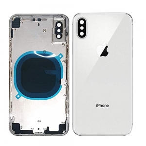 Kryt baterie + střední iPhone XS (5,8) originál barva silver/white