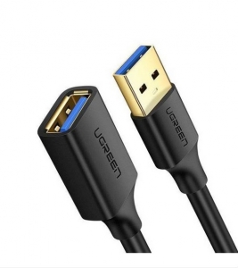 Datový kabel USB (prodlužovací kabel) Ugreen, USB 3.0, 1M barva černá