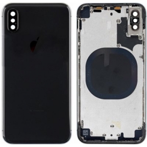 Kryt baterie + střední iPhone XS MAX (6,5) originál barva black