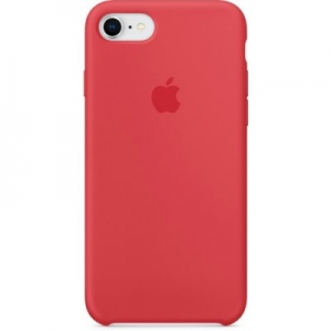 Silicone Case iPhone 7, 8, SE (2020) raspberry (blistr)