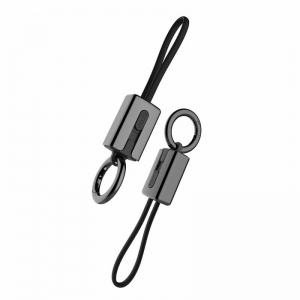 Datový kabel VIDVIE keychain Micro USB, 15cm barva černá