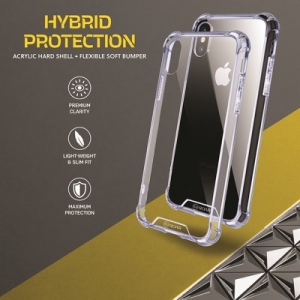 Pouzdro Armor Jelly Roar iPhone XR transparentní