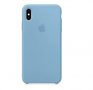 Silicone Case iPhone X, XS cornflower (blistr)