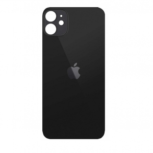 Kryt baterie iPhone 12   black - Bigger Hole