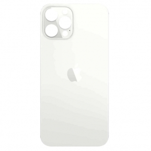 Kryt baterie iPhone 12  PRO silver - Bigger Hole